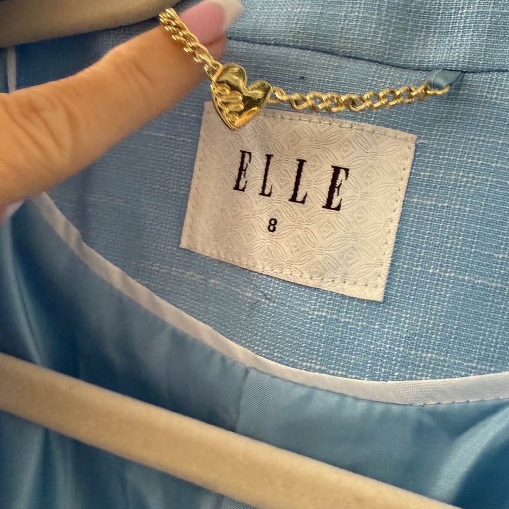 Elle Light Blue Women's Blazer